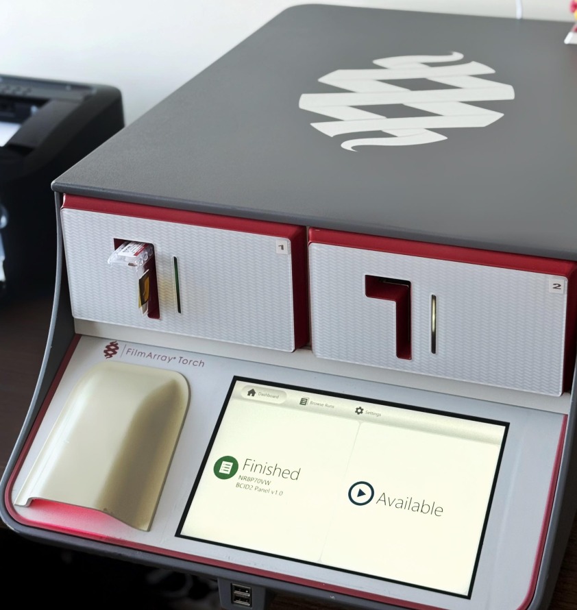 VšĮ Utenos ligoninėje vyko pristatymas apie inovatyvią greitos molekulinės diagnostikos sistemą BioFire