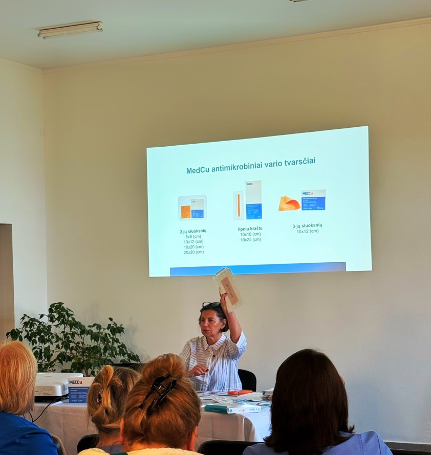 Inovacijos žaizdų priežiūroje – žingsnis į efektyvesnį gijimą