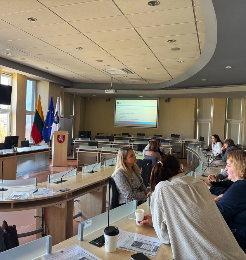 VšĮ Utenos ligoninės atstovai dalyvavo NAPPŽ - Nacionalinė asociacija prieš prekybą žmonėmis organizuotoje paskaitoje