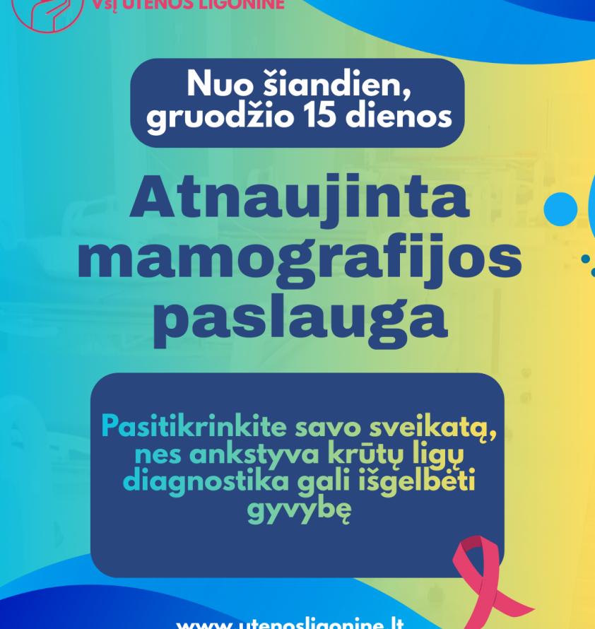 Kada daroma mamograma?