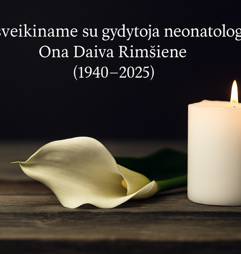 Atsisveikiname su gydytoja neonatologe Ona Daiva Rimšiene (1940–2025)