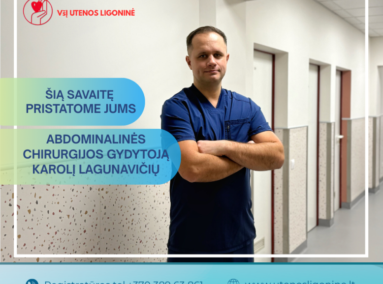 Pilvo chirurgas - gydytojas Karolis Lagunavičius