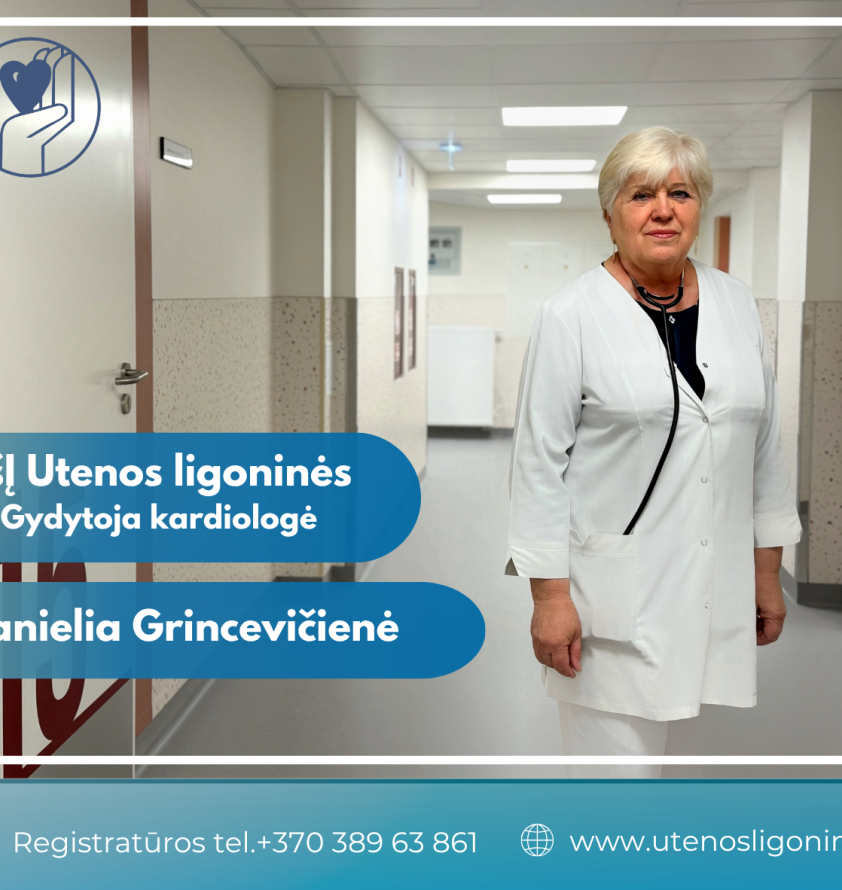 Gydytoja kardiologė Danielia Grincevičienė