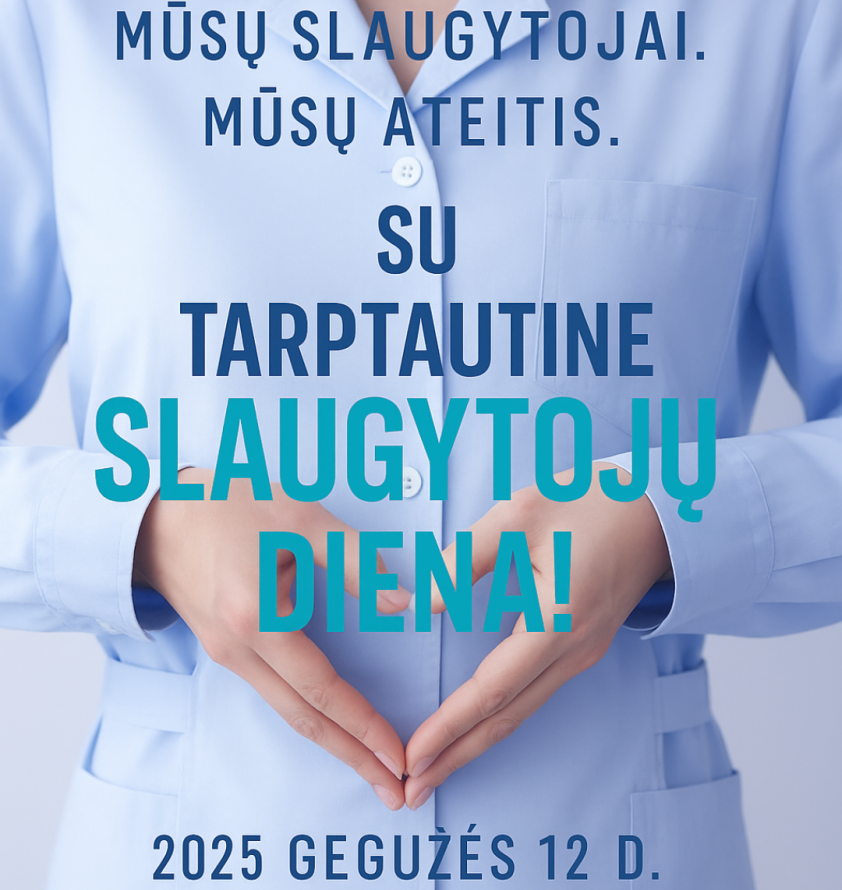 Sveikinimas Tarptautinės slaugytojų dienos proga