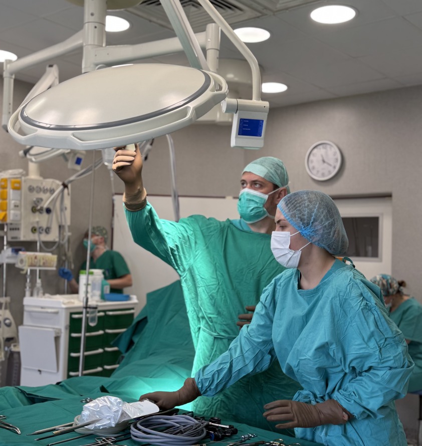 Diena Utenos ligoninės operacinėje