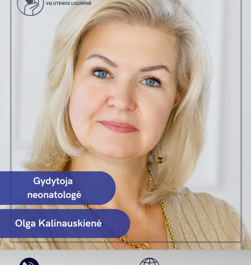 Gydytoja - neonatologė Olga Kalinauskienė