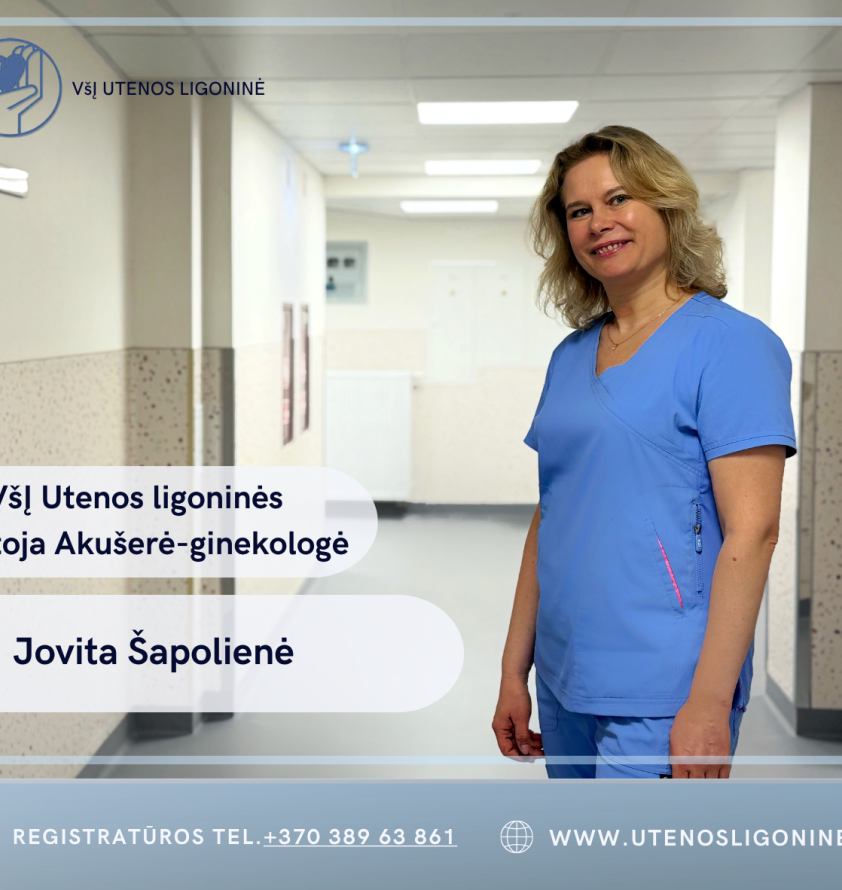 Atviras pokalbis su gydytoja akušere-ginekologe Jovita Šapoliene