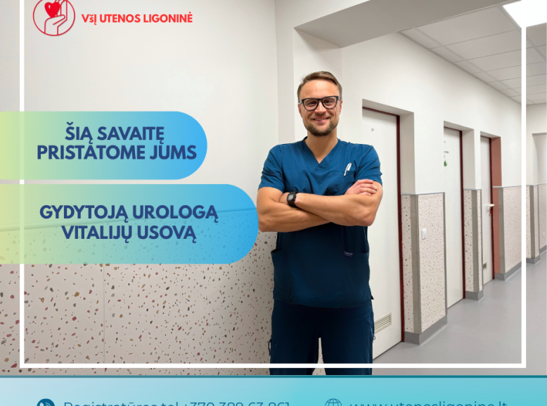 Gydytojas urologas - Vitalijus Usovas