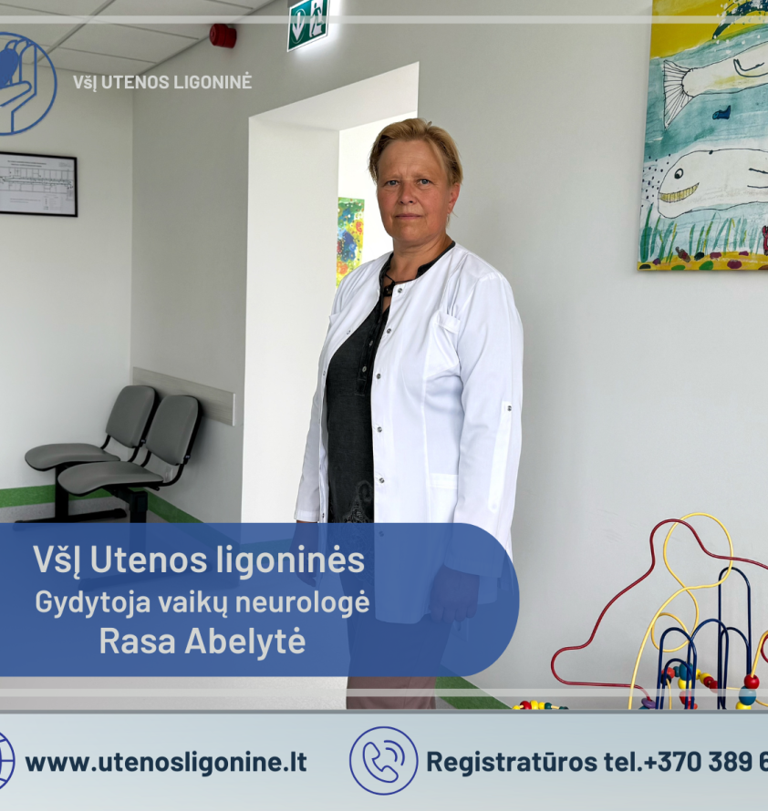 Susipažinkite – vaikų neurologė gydytoja Rasa Abelytė