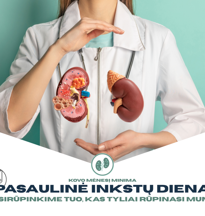 Kovo mėnesį minima Pasaulinė inkstų diena 