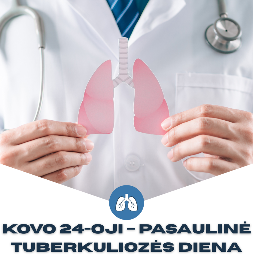 Kovo 24-oji – Pasaulinė tuberkuliozės diena