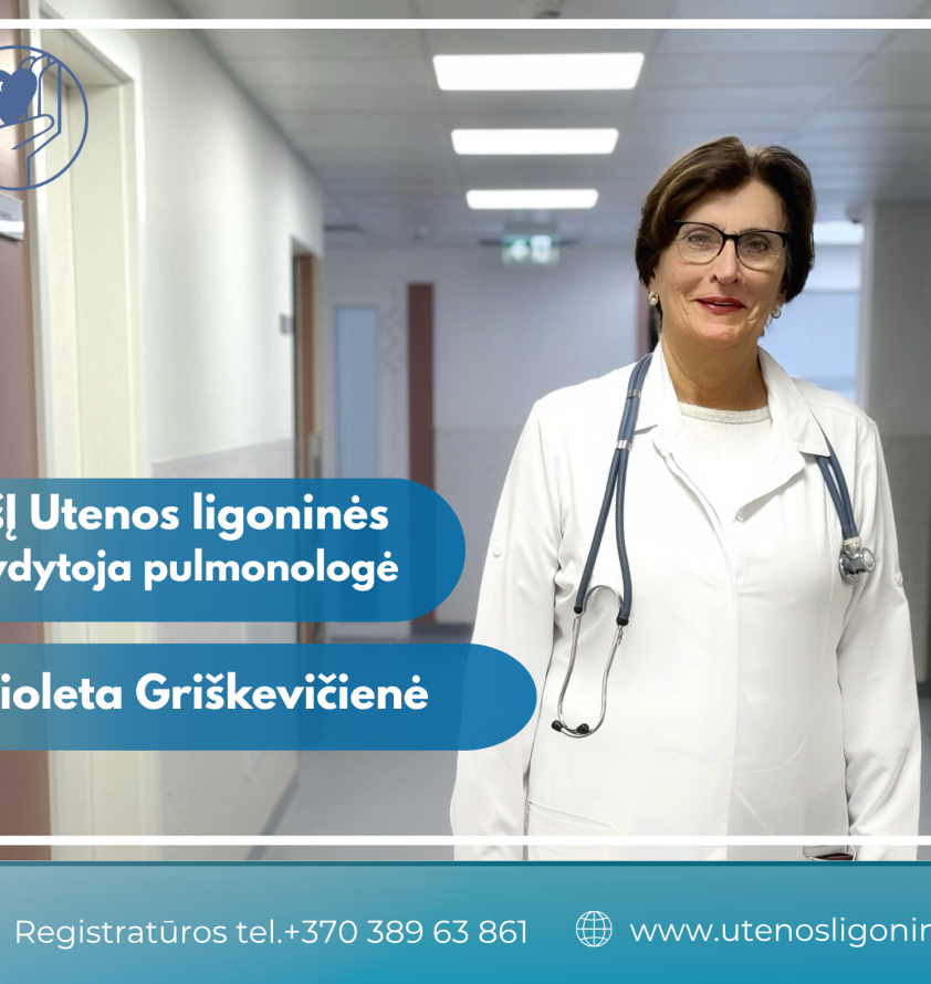 Gydytoja pulmonologė Violeta Griškevičienė