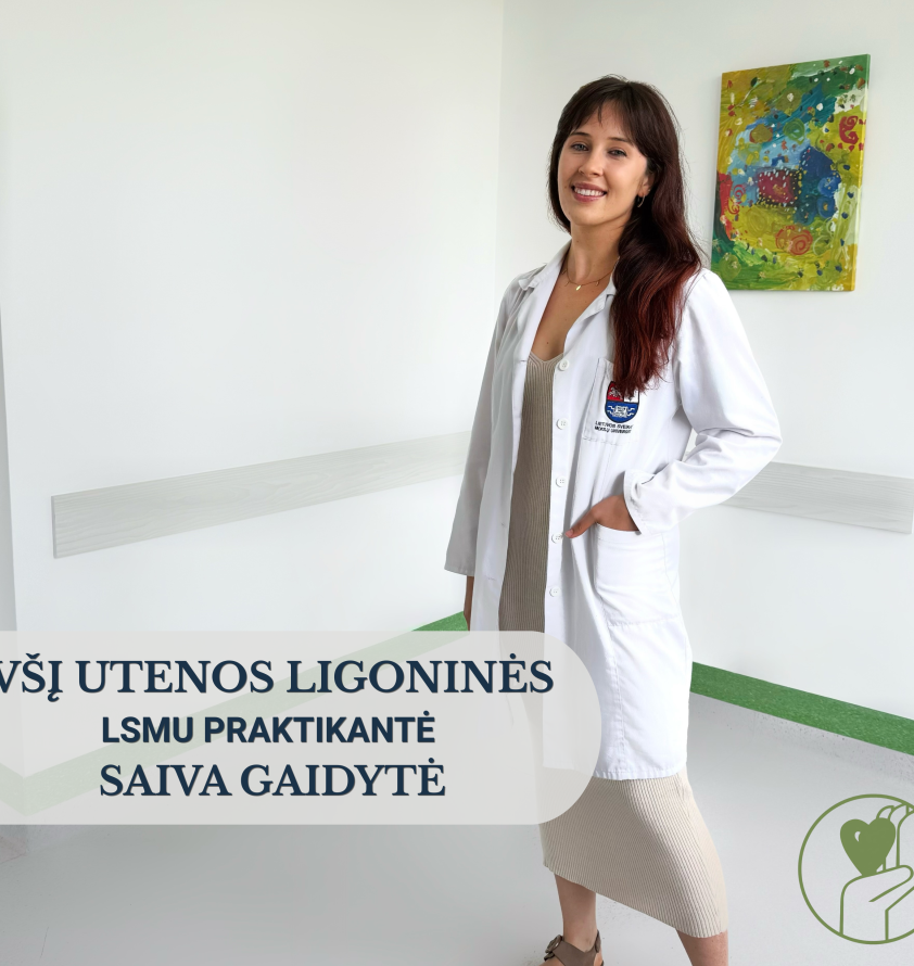 Jaunieji medicinos specialistai renkasi Utenos ligoninę