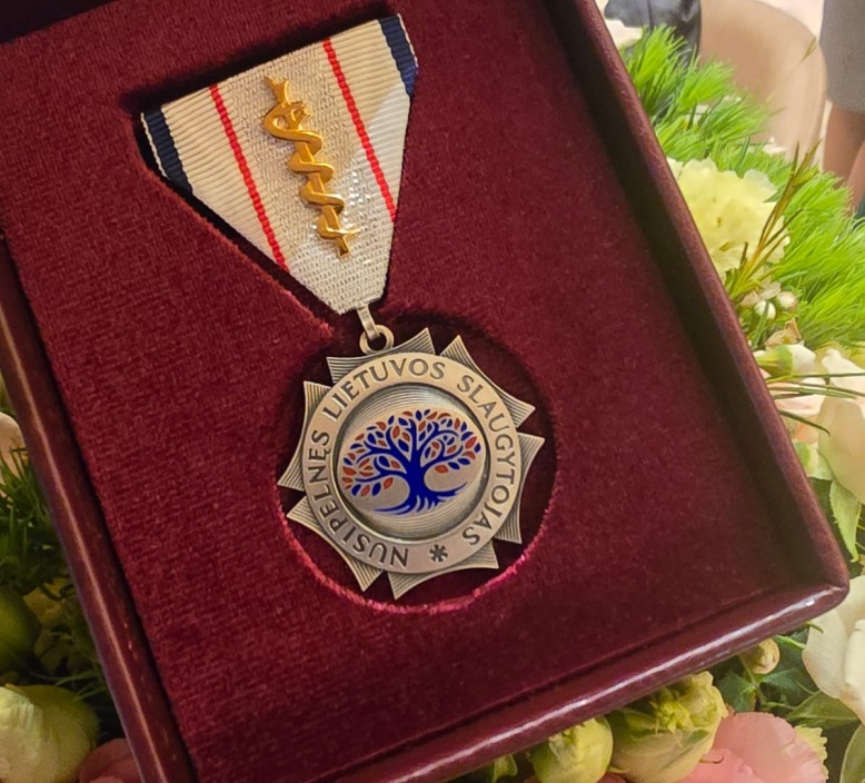 Raselė Andrijauskienė - ,,Nusipelniusio Lietuvos slaugytojo 2026" įvertinimas