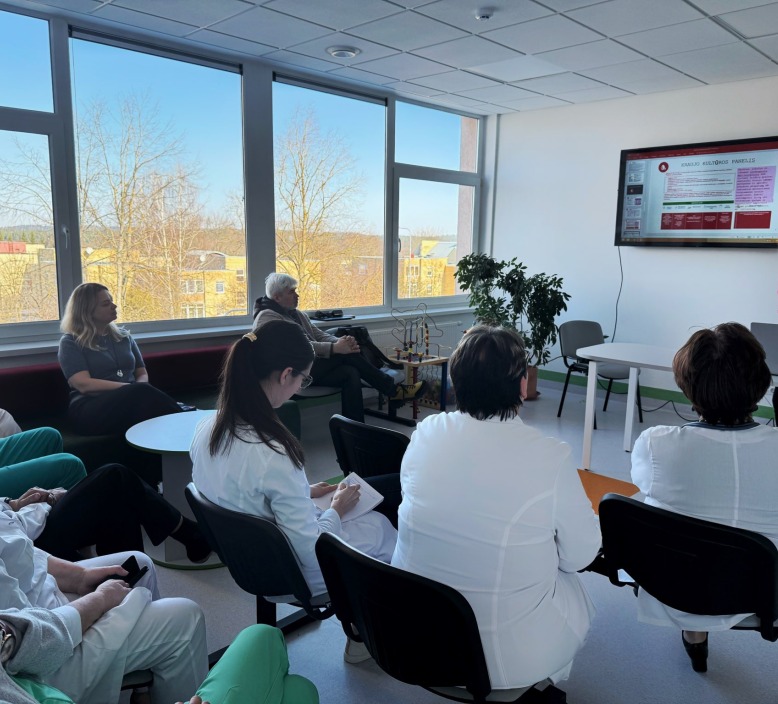 VšĮ Utenos ligoninėje vyko pristatymas apie inovatyvią greitos molekulinės diagnostikos sistemą BioFire