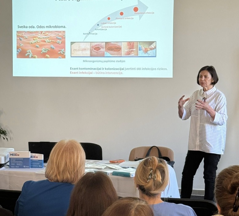 Inovacijos žaizdų priežiūroje – žingsnis į efektyvesnį gijimą