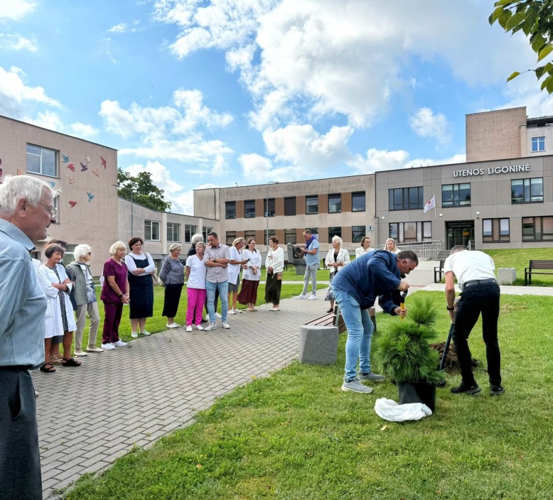 Prisiminimas, kuris išlieka - suoliukas gydytojos Onos Daivos Rimšienės atminimui