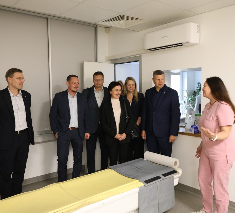 Utenos ligoninėje lankėsi Lietuvos Respublikos sveikatos apsaugos ministras Linas Kukuraitis